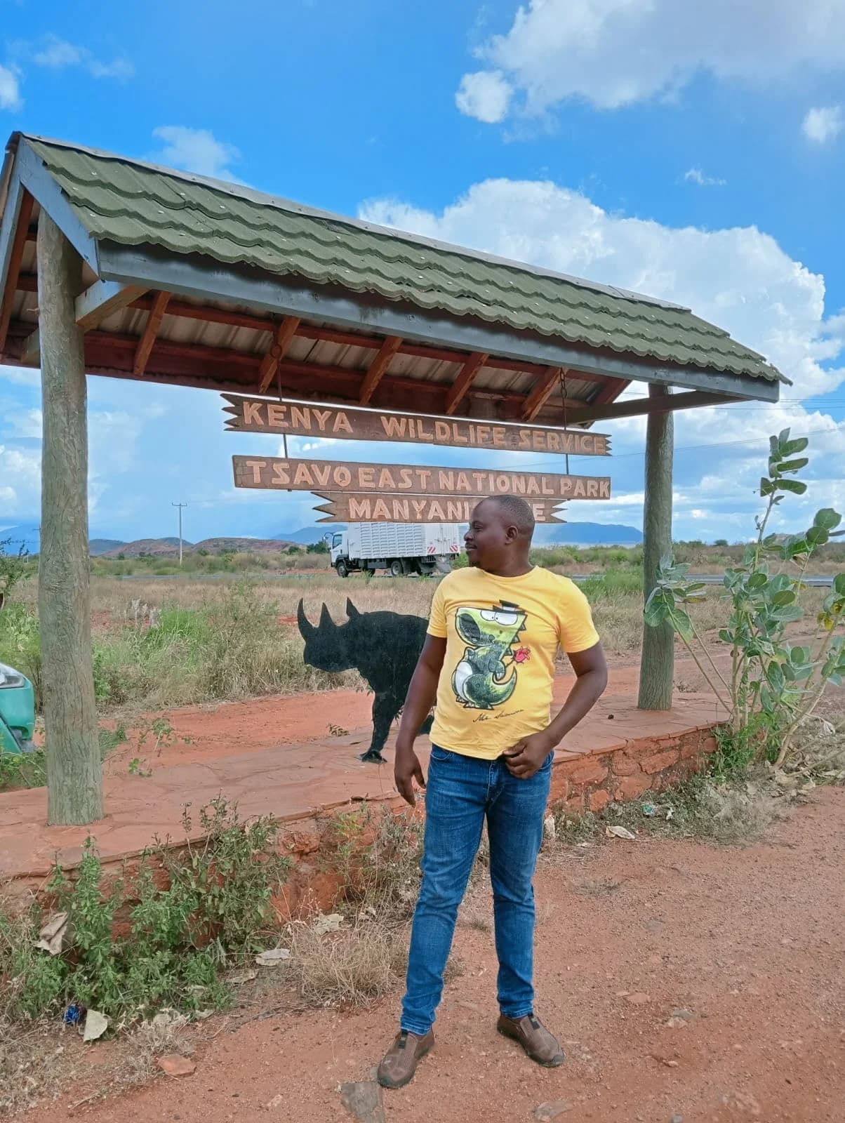 Professional safari guide representing Hippo Transfers and Adventures